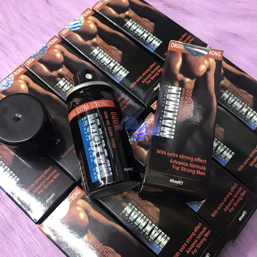 Xịt chống xuất tinh sớm Maxman 75000