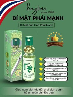Chai xịt chống xuất tinh sớm Long Time (ngựa kéo xe) 5ml - Ảnh 2