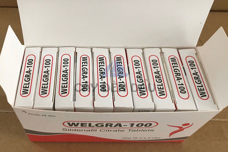 Thuốc cường dương Ấn Độ Welgra 100mg