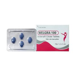 Thuốc cường dương Welgra 100mg – Hộp 4 viên