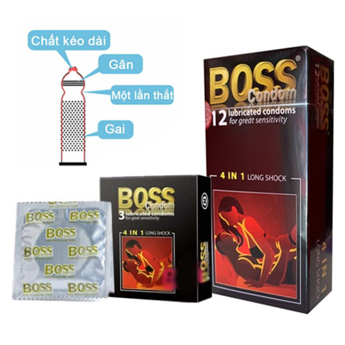 Bao cao su Boss 4 in 1