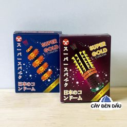 Bao cao su Super Gold - Gai siêu lớn kích thích điểm G phê nhất