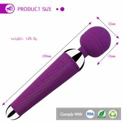 Chày rung mát xa giá rẻ rung cực mạnh xoay tròn 360 độ - Ảnh 2