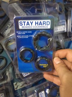 Vòng đeo dương vật STAY HARD chống XTS, giữ cương cứng - Giá rẻ - Ảnh 3