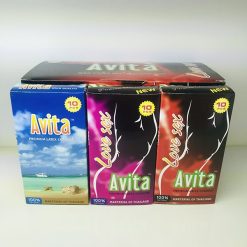 Bao cao su Avita mỏng trơn (hộp 120 cái)