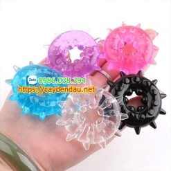 6 Vòng gai silicon giữ cương cứng, chống xuất tinh sớm