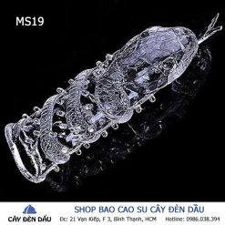 Bao cao su đôn dên hình rắn độc đáo