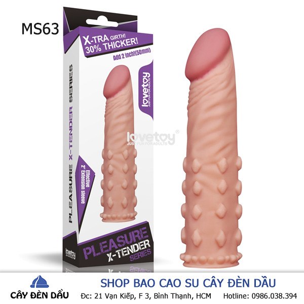 Bao Cao Su Don Den 5 Cm Lovetoy Bi Gai