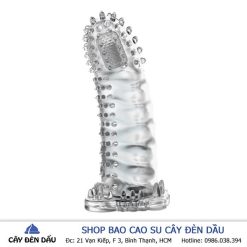 Bao cao su đôn dên gai Brave Man rung đầu kích thích siêu mạnh - Ảnh 2