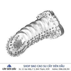 Bao cao su đôn dên gai Brave Man rung đầu kích thích siêu mạnh - Ảnh 4