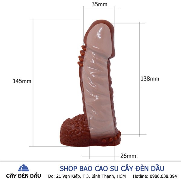 Bao Cao Su Don Den Co Trun Silicon Sieu Mem 4