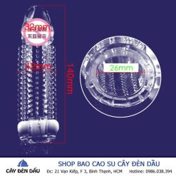 Bao cao su đôn dên gai SCREECH có rung kích thích - Ảnh 2