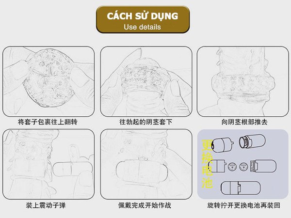 Cach Su Dung Bao Cao Su Don Den Screech Co Rung