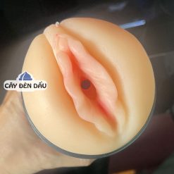 Âm đạo giả ngụy trang đèn pin Pink Pussy rung đa chế độ - Ảnh 3