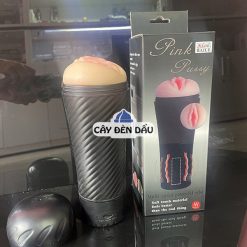 Âm đạo giả ngụy trang đèn pin Pink Pussy rung đa chế độ - Ảnh 2