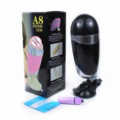 Âm đạo giả gắn tường A8 có rung - Ảnh 2