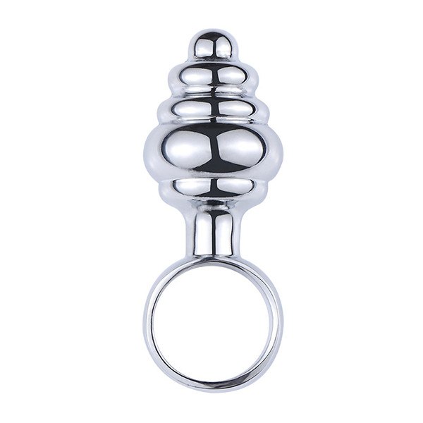 Anal Butt Plug Hinh Xoan Oc Inox Mini