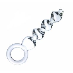 Dụng Cụ Kích Thích Hậu Môn Thủy Tinh Xoắn - Ảnh 3