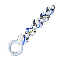 Dụng Cụ Kích Thích Hậu Môn Thủy Tinh Xoắn - Ảnh 2