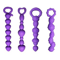 Dụng cụ massage hậu môn mini Anal Beads silicon - Ảnh 2