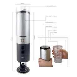 Máy thủ dâm bú mút tự động Leten X9, có đế gắn tường - Ảnh 4