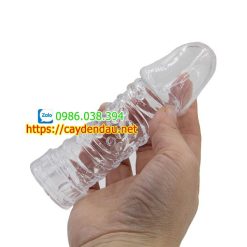 Bao cao su đôn dên Aichao gân bi đầu trơn MS03 - Ảnh 4