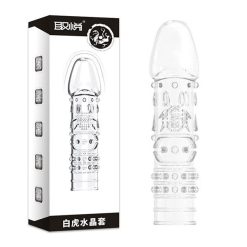 Bao đôn dên trong suốt đầu trơn thân gân gai Aichao MS04