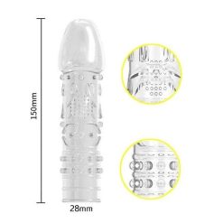 Bao đôn dên trong suốt đầu trơn thân gân gai Aichao MS04 - Ảnh 2