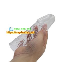 Bao đôn dên trong suốt đầu trơn thân gân gai Aichao MS04 - Ảnh 3