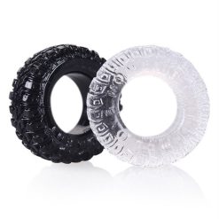 2 vòng đeo silicon cao cấp Rally Tire kéo dài quan hệ cho nam - Ảnh 2