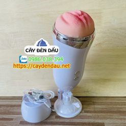 Âm đạo giả gắn tường Jiuai Wallmount có rung rên - Ảnh 4