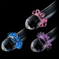 Bộ 4 vòng silicon bi gai đeo dương vật Support Ring - Ảnh 3