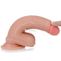 Dương vật Lovetoy Nature Cock 7 inch 2 lớp da siêu mềm - Ảnh 4