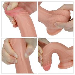 Dương vật Lovetoy Nature Cock 7 inch 2 lớp da siêu mềm - Ảnh 5