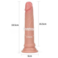 Dương vật giả silicon siêu mềm Lovetoy Nature Cock 7 inch - Ảnh 2