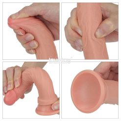 Dương vật giả silicon siêu mềm Lovetoy Nature Cock 7 inch - Ảnh 3