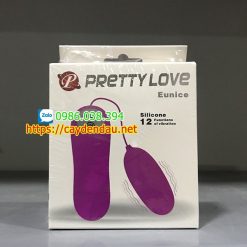 Trứng rung 1 đầu Pretty Love Eunice 12 chế độ