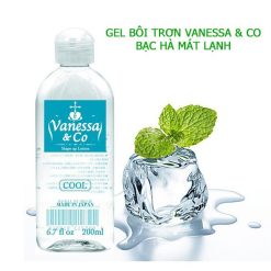 Gel bôi trơn mát lạnh Vanessa & Co Cool 200ml