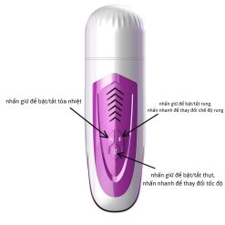Âm đạo giả rung thụt nhiệt rên Dibe Ferrady cao cấp - Ảnh 3