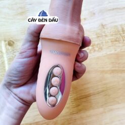 Dương vật giả Yunman rung thụt tỏa nhiệt cao cấp mềm mịn - Ảnh 4