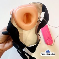 Bao cao su đôn dên có dây đeo rung đa chế độ - Ảnh 4