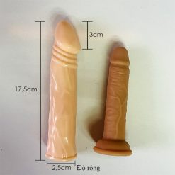 Bao cao su đôn dên size nhỏ tăng thêm 3cm (màu da) - Ảnh 4