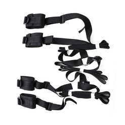 Bộ dây trói tay chân ở giường chơi BDSM - Ảnh 3