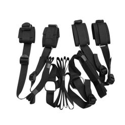 Bộ dây trói tay chân ở giường chơi BDSM - Ảnh 4