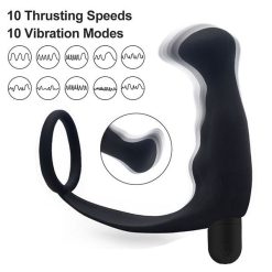 Trứng rung hậu môn quai đeo 10 chế độ rung - Ảnh 2