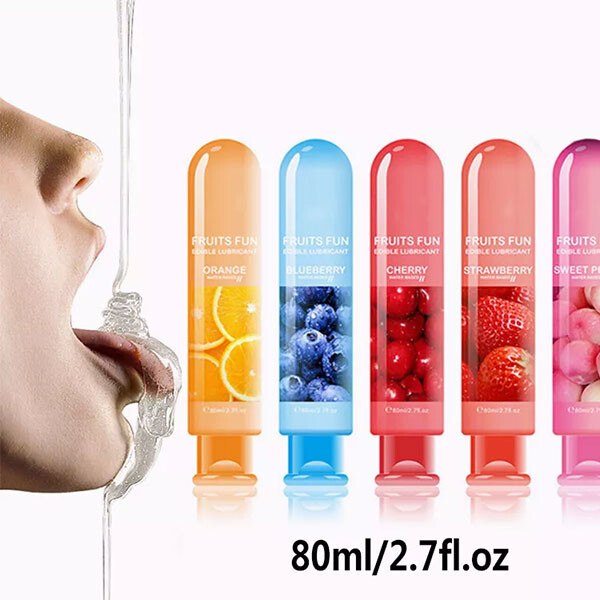 Gel bôi trơn trái cây ăn được Fruits Fun 80ml