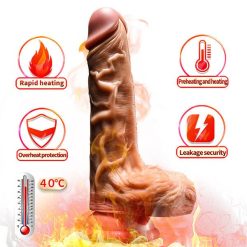 Dương vật giả rung xoay nhiệt Yeain 10 chế độ điều khiển từ xa - Ảnh 2