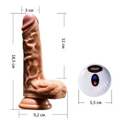 Dương vật giả rung xoay nhiệt Yeain 10 chế độ điều khiển từ xa - Ảnh 3