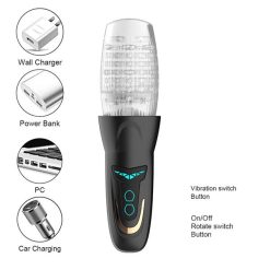 Máy thủ dâm tự động rung xoay thụt Bellucci 10 chế độ - Ảnh 4