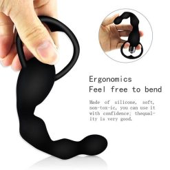 Que rung dạng hạt massage hậu môn silicon siêu mềm - Ảnh 3